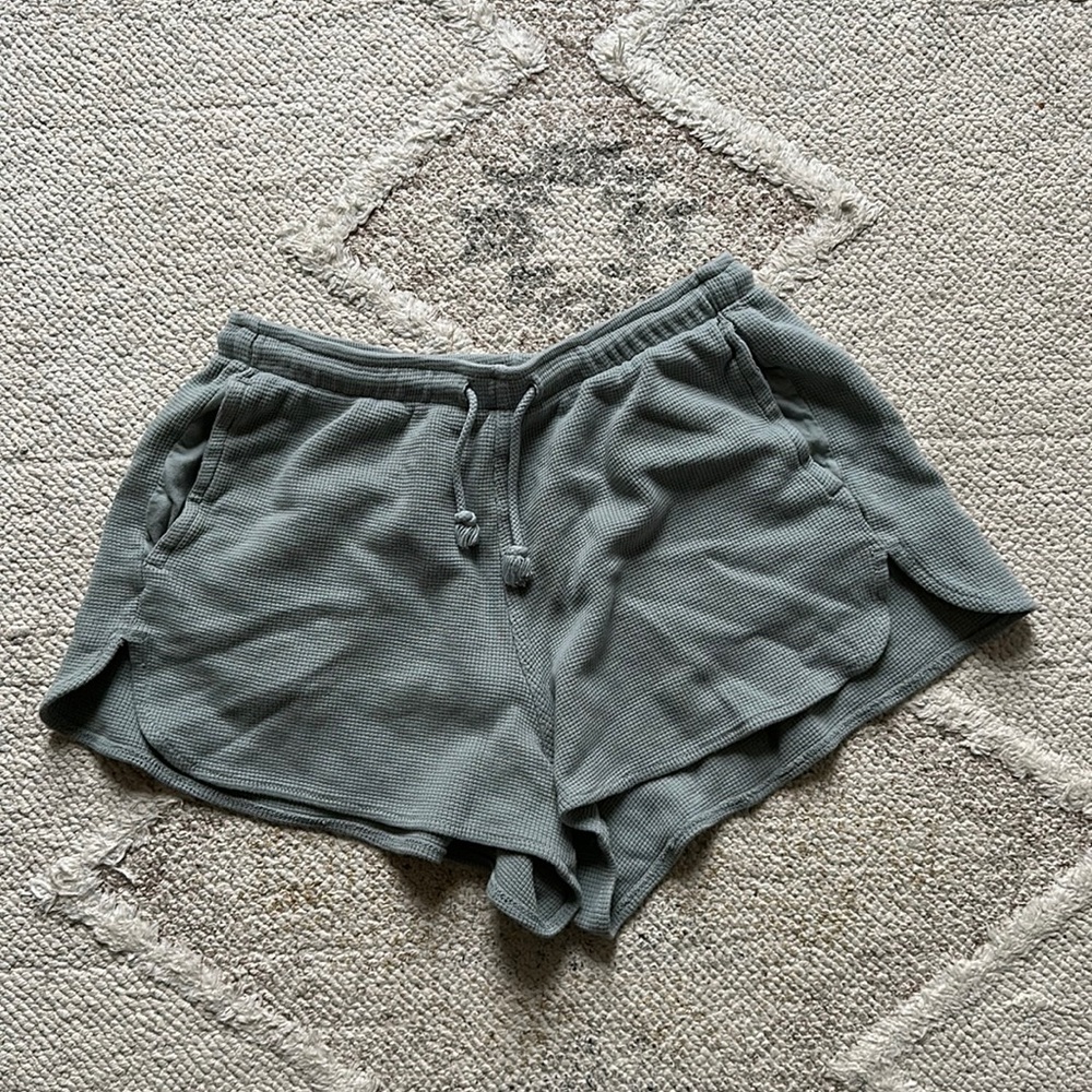 Soft waffle shorts